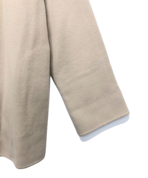 Spick and Span（スピック＆スパン）Spick and Span (スピックアンドスパン) W/Nyスタンドカラーリバーコート ベージュ サイズ:36の古着・服飾アイテム