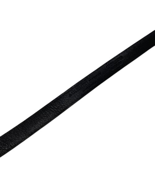 AULENTTI（オウレンティ）AULENTTI (オウレンティ) レザーベルト ブラックの古着・服飾アイテム