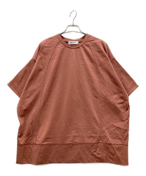 CEaRET（CEaRET）CEaRET (CEaRET) Big T-shirt テラコッタ サイズ:Mの古着・服飾アイテム