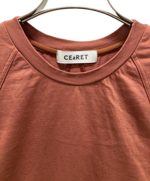 CEaRET（CEaRET）CEaRET (CEaRET) Big T-shirt テラコッタ サイズ:Mの古着・服飾アイテム