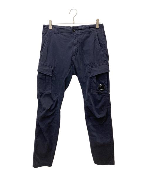 C.P COMPANY（シーピーカンパニー）C.P COMPANY (シーピーカンパニー) Cargo Pant In Stretch Saten CMPA186A ネイビー サイズ:46の古着・服飾アイテム