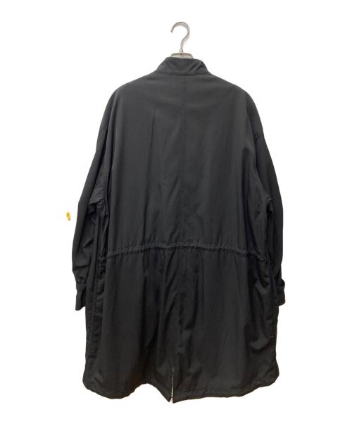 BEAUTY&YOUTH（ビューティーアンドユース）BEAUTY&YOUTH (ビューティーアンドユース) レーヨンコットンフィッシュテール コート 1225-133-8732 ブラック サイズ:Mの古着・服飾アイテム
