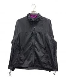 Diaspora Skateboards（ディアスポラスケートボードズ）の古着「Diaspora Skateboards　ジップアップジャケット」｜ブラック