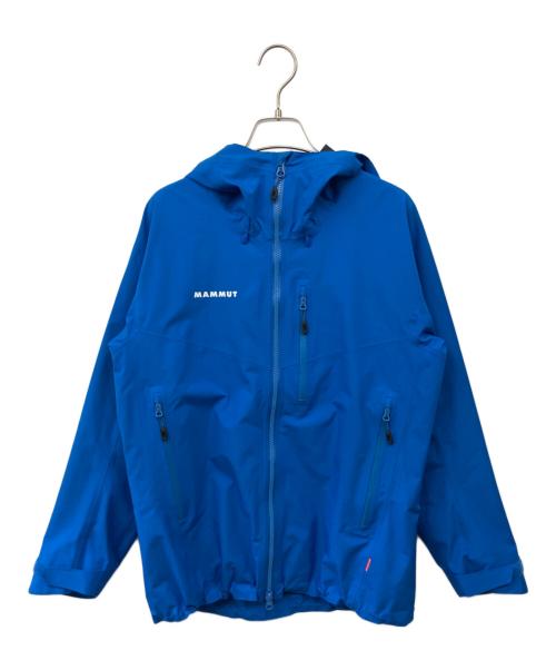 MAMMUT（マムート）MAMMUT (マムート) アヤコプロハードシェルフーデットジャケット ブルー サイズ:XSの古着・服飾アイテム