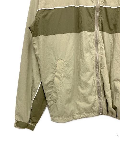 Cabaret Poval（キャバレーポバール）Cabaret Poval (キャバレーポバール) Lightweight Track Jacket ベージュ サイズ:Mの古着・服飾アイテム