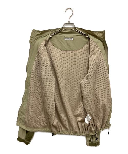 Cabaret Poval（キャバレーポバール）Cabaret Poval (キャバレーポバール) Lightweight Track Jacket ベージュ サイズ:Mの古着・服飾アイテム