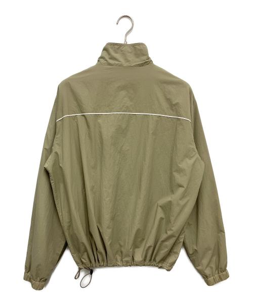 Cabaret Poval（キャバレーポバール）Cabaret Poval (キャバレーポバール) Lightweight Track Jacket ベージュ サイズ:Mの古着・服飾アイテム