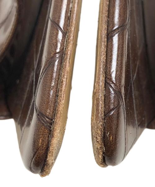 GIA BORGHINI（ジア・ボルギーニ）GIA BORGHINI (ジア・ボルギーニ) オープントゥーサンダル ブラウン サイズ:38の古着・服飾アイテム