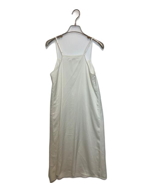 furfur（ファーファー）furfur (ファーファー) フローラルスカーフワンピース ホワイト サイズ:Ｆの古着・服飾アイテム