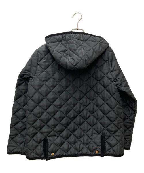 Traditional Weatherwear（トラディショナルウェザーウェア）Traditional Weatherwear (トラディショナルウェザーウェア) SLOBE IENA (スローブ イエナ) ARKLEY キルティングフードブルゾン ブラック サイズ:36の古着・服飾アイテム