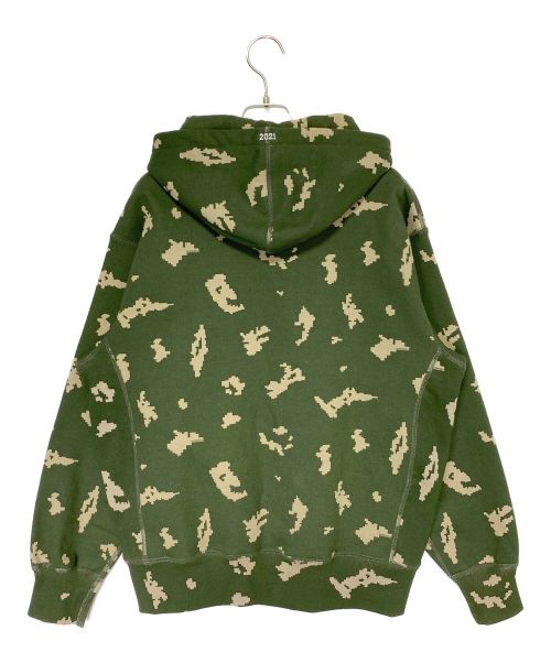 SUPREME（シュプリーム）SUPREME (シュプリーム) Box Logo Hooded Sweatshirt オリーブ サイズ:Sの古着・服飾アイテム