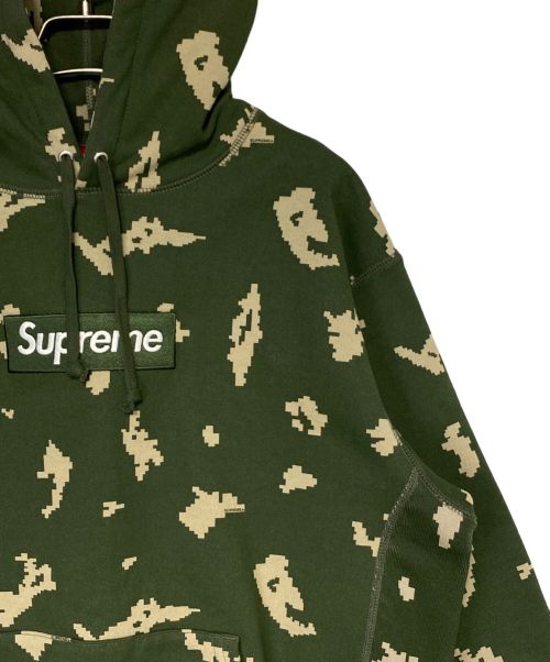 SUPREME（シュプリーム）SUPREME (シュプリーム) Box Logo Hooded Sweatshirt オリーブ サイズ:Sの古着・服飾アイテム