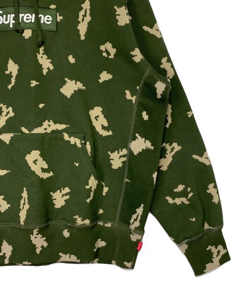 SUPREME（シュプリーム）SUPREME (シュプリーム) Box Logo Hooded Sweatshirt オリーブ サイズ:Sの古着・服飾アイテム
