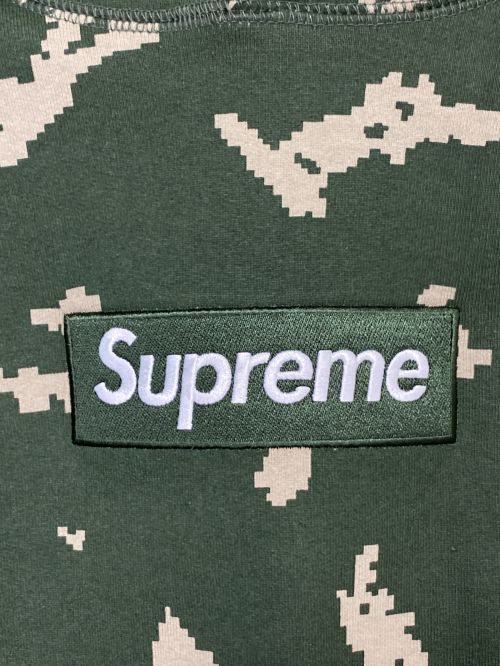 SUPREME（シュプリーム）SUPREME (シュプリーム) Box Logo Hooded Sweatshirt オリーブ サイズ:Sの古着・服飾アイテム