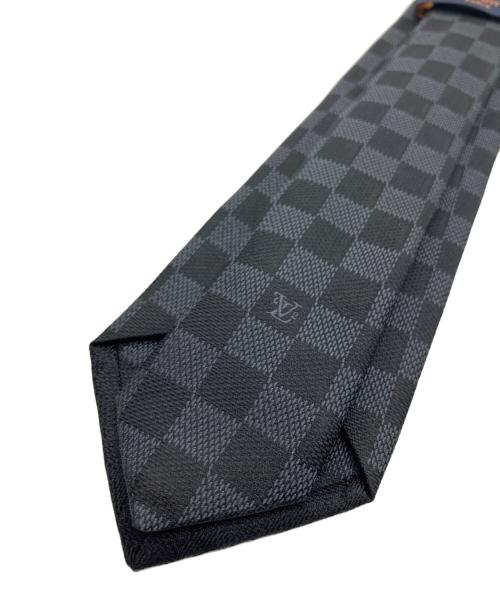 LOUIS VUITTON（ルイ ヴィトン）LOUIS VUITTON (ルイ ヴィトン) NIGO (二ゴー) ネクタイ ブラック サイズ:-の古着・服飾アイテム