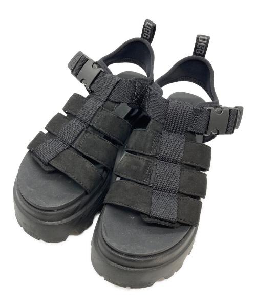UGG（アグ）UGG (アグ) サンダル ブラック サイズ:SIZE 24cmの古着・服飾アイテム