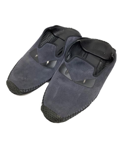 FENDI（フェンディ）FENDI (フェンディ) エスパドリーユ ネイビー サイズ:7の古着・服飾アイテム