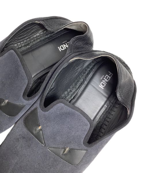 FENDI（フェンディ）FENDI (フェンディ) エスパドリーユ ネイビー サイズ:7の古着・服飾アイテム