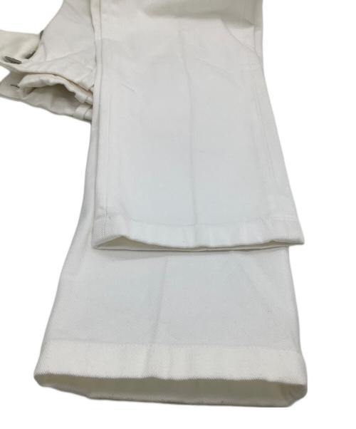 YCHAI（イカイ）YCHAI (イカイ) デニムスラックス ホワイト サイズ:W29の古着・服飾アイテム