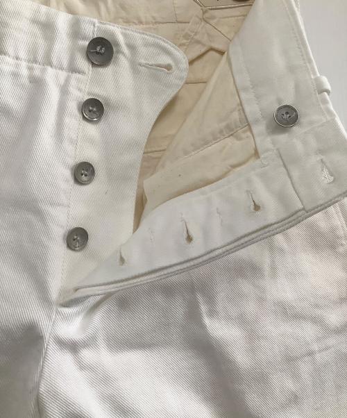 YCHAI（イカイ）YCHAI (イカイ) デニムスラックス ホワイト サイズ:W29の古着・服飾アイテム