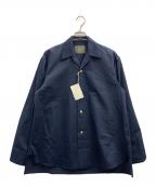 la favolaラ ファーヴォラ）の古着「シャツジャケット」｜ネイビー