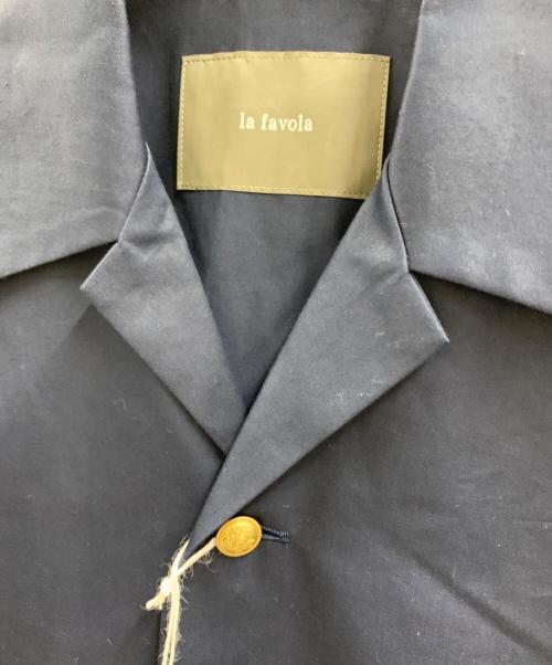 la favola（ラ ファーヴォラ）la favola (ラ ファーヴォラ) シャツジャケット ネイビー サイズ:1の古着・服飾アイテム