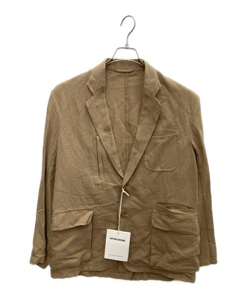 KAPTAIN SUNSHINE（キャプテンサンシャイン）KAPTAIN SUNSHINE (キャプテンサンシャイン) BEAMS PLUS (ビームスプラス) 別注Travel Jacket ベージュ サイズ:38の古着・服飾アイテム