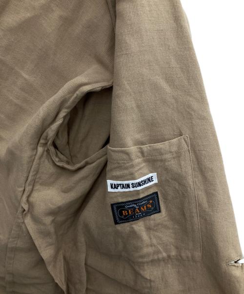KAPTAIN SUNSHINE（キャプテンサンシャイン）KAPTAIN SUNSHINE (キャプテンサンシャイン) BEAMS PLUS (ビームスプラス) 別注Travel Jacket ベージュ サイズ:38の古着・服飾アイテム