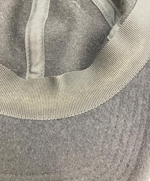 kijima takayuki（キジマタカユキ）kijima takayuki (キジマタカユキ) キャップ　202816 ブラックの古着・服飾アイテム