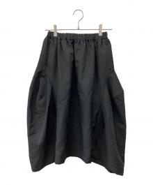COMME des GARCONS COMME des GARCONS（コムデギャルソン コムデギャルソン）の古着「パネルバルーンスカート」｜ブラック