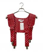 COMME des GARCONS GIRLコムデギャルソンガール）の古着「ドットハーネス」｜レッド