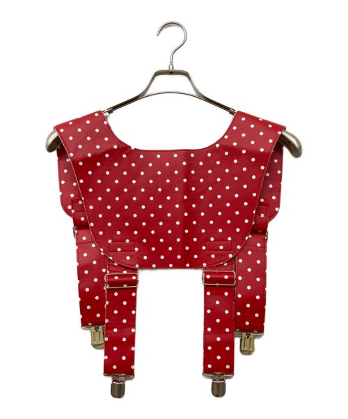COMME des GARCONS GIRL（コムデギャルソンガール）COMME des GARCONS GIRL (コムデギャルソンガール) ドットハーネス レッド サイズ:Sの古着・服飾アイテム