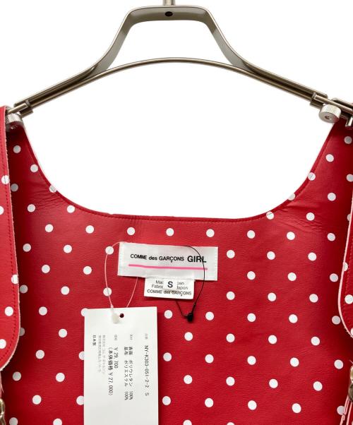 COMME des GARCONS GIRL（コムデギャルソンガール）COMME des GARCONS GIRL (コムデギャルソンガール) ドットハーネス レッド サイズ:Sの古着・服飾アイテム