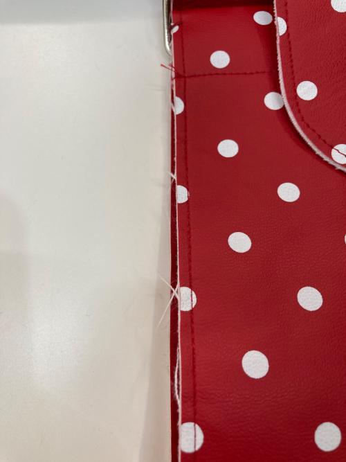 COMME des GARCONS GIRL（コムデギャルソンガール）COMME des GARCONS GIRL (コムデギャルソンガール) ドットハーネス レッド サイズ:Sの古着・服飾アイテム