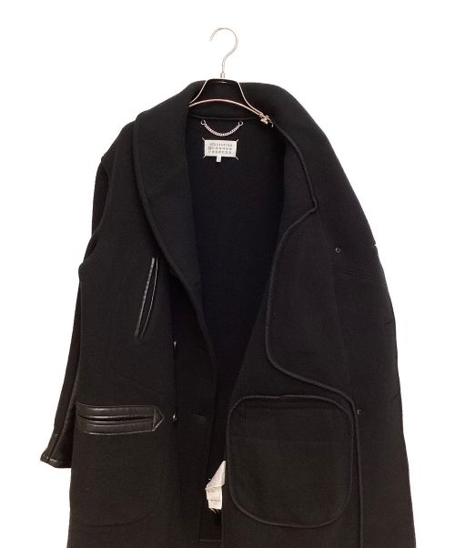 Maison Margiela（メゾンマルジェラ）Maison Margiela (メゾンマルジェラ) Double Breasted Chester Coat（ダブルブレストチェスターコート） ブラック サイズ:46 未使用品の古着・服飾アイテム