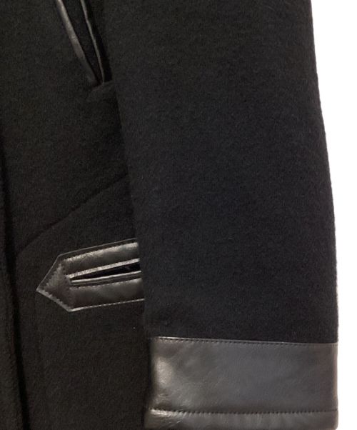Maison Margiela（メゾンマルジェラ）Maison Margiela (メゾンマルジェラ) Double Breasted Chester Coat（ダブルブレストチェスターコート） ブラック サイズ:46 未使用品の古着・服飾アイテム