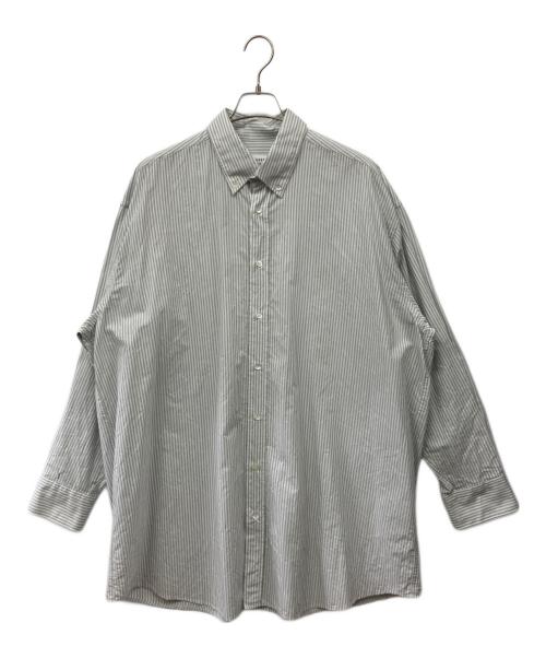 Maison Margiela（メゾンマルジェラ）Maison Margiela (メゾンマルジェラ) ストライプシャツ サイズ:38の古着・服飾アイテム