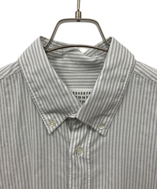 Maison Margiela（メゾンマルジェラ）Maison Margiela (メゾンマルジェラ) ストライプシャツ サイズ:38の古着・服飾アイテム
