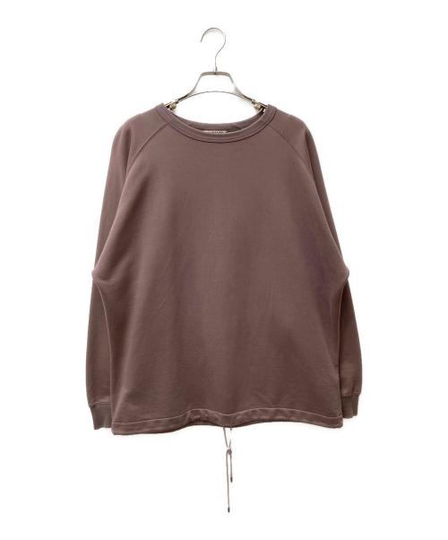 AURALEE（オーラリー）AURALEE (オーラリー) SUPER SOFT SWEAT DRAW CODE BIG P/O モカの古着・服飾アイテム