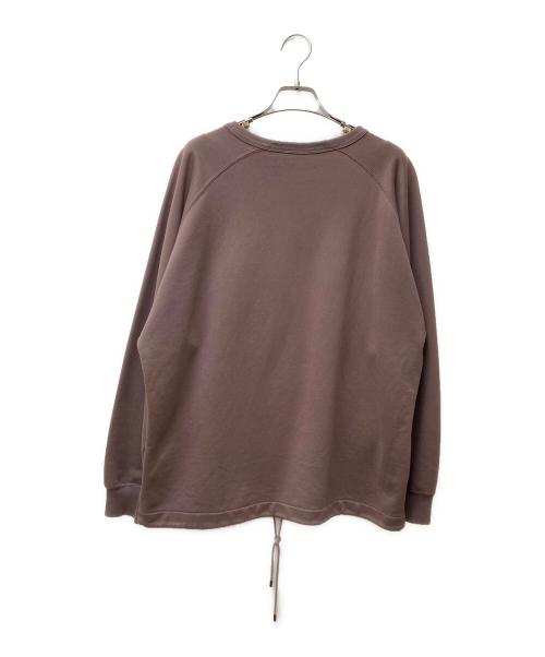 AURALEE（オーラリー）AURALEE (オーラリー) SUPER SOFT SWEAT DRAW CODE BIG P/O モカの古着・服飾アイテム