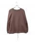 AURALEE（オーラリー）の古着「SUPER SOFT SWEAT DRAW CODE BIG P/O」｜モカ