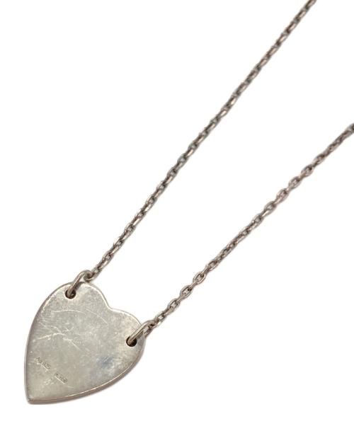 GUCCI（グッチ）GUCCI (グッチ) トレードマーク ハート ペンダント付 ネックレスの古着・服飾アイテム