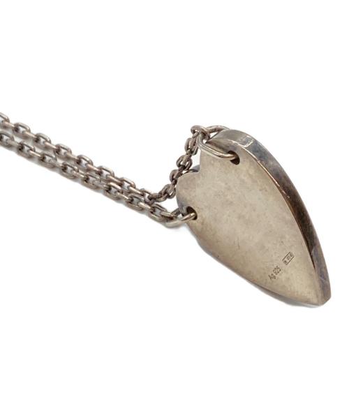 GUCCI（グッチ）GUCCI (グッチ) トレードマーク ハート ペンダント付 ネックレスの古着・服飾アイテム