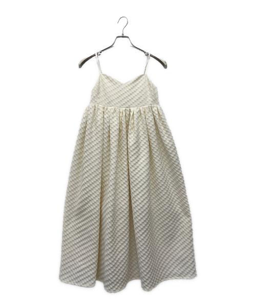 romile（ロミール）romile (ロミール) DOLCE JACQUARD ONE-PIECE アイボリー サイズ:Sの古着・服飾アイテム