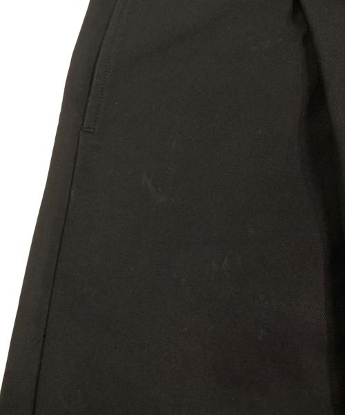 Rich I（リッチアイ）Rich I (リッチアイ) フィンクスコットンタックショーツ ブラック サイズ:48の古着・服飾アイテム