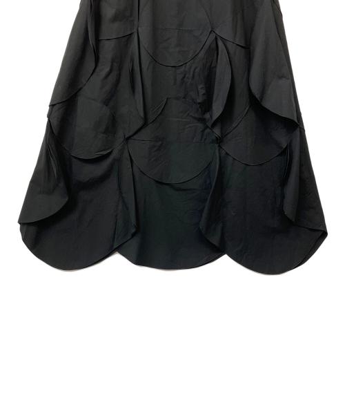 ENFOLD（エンフォルド）ENFOLD (エンフォルド) スローバースカート ブラック サイズ:38の古着・服飾アイテム