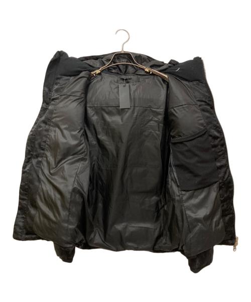 BACK BONE（バックボーン）BACK BONE (バックボーン) CAMOUFLAGE JACQUARD DOWN BLOUSON ブラック サイズ:SIZE Mの古着・服飾アイテム