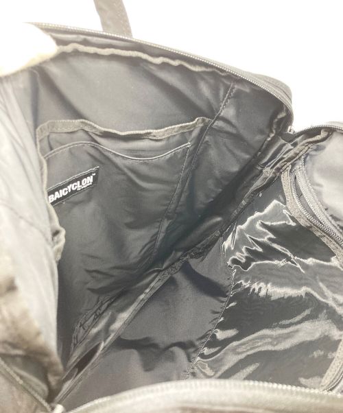 BAICYCLON by Bagjack（バイシクロンバイバッグジャック）BAICYCLON by Bagjack (バイシクロンバイバッグジャック) ヘルメットバッグ ブラックの古着・服飾アイテム