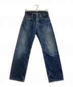LEVI'Sリーバイス）の古着「90's復刻501XXデニムパンツ ボタン裏555」｜インディゴ
