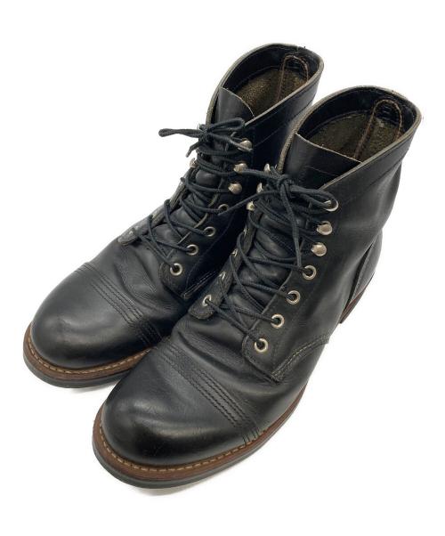RED WING（レッドウィング）RED WING (レッドウィング) アイアンレンジャー ブラック サイズ:26.0の古着・服飾アイテム